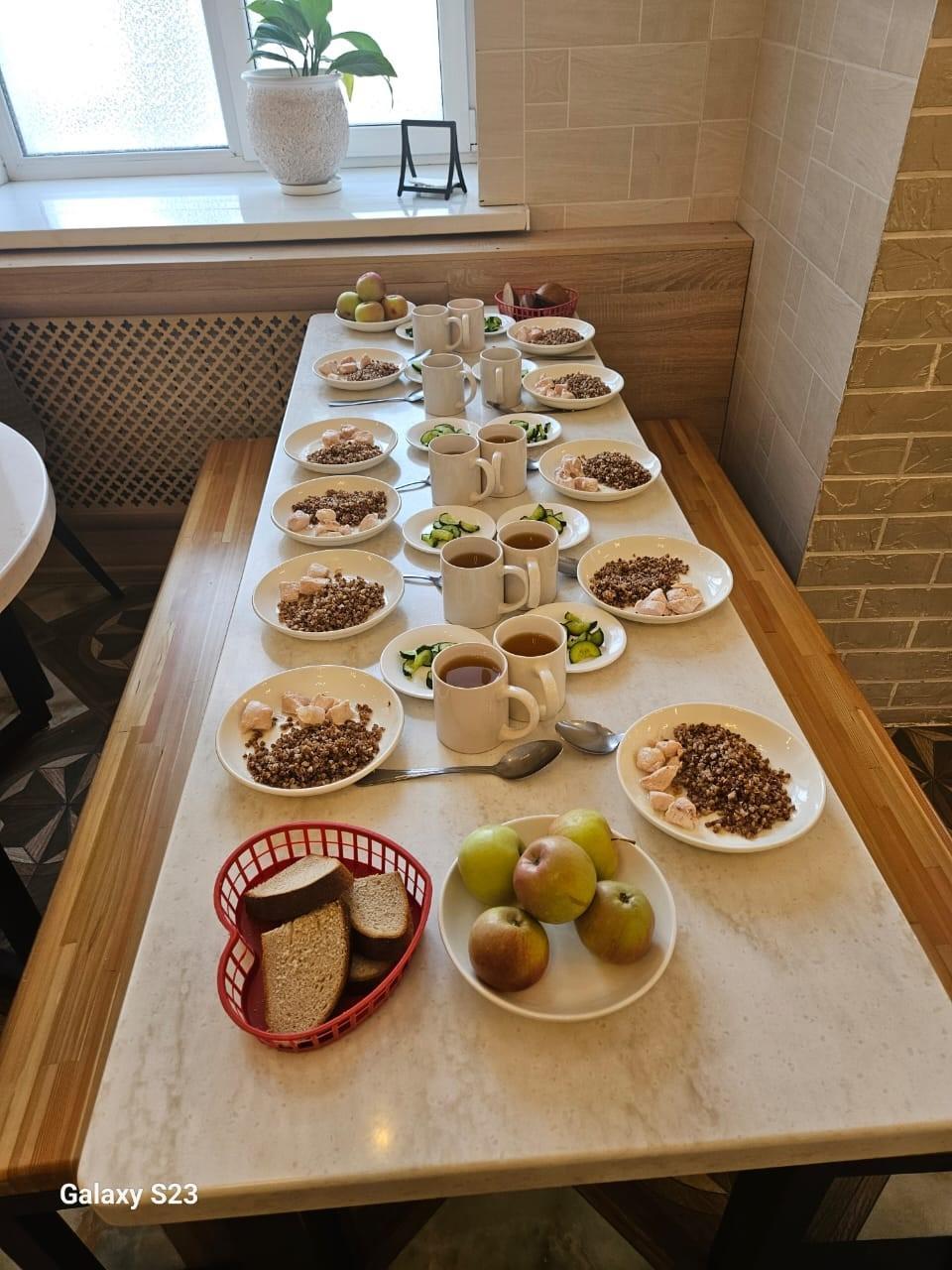 Тегін тамақтануды ұйымдастыруға арналған тағамдар мәзірі. Меню блюд для организации бесплатного питания