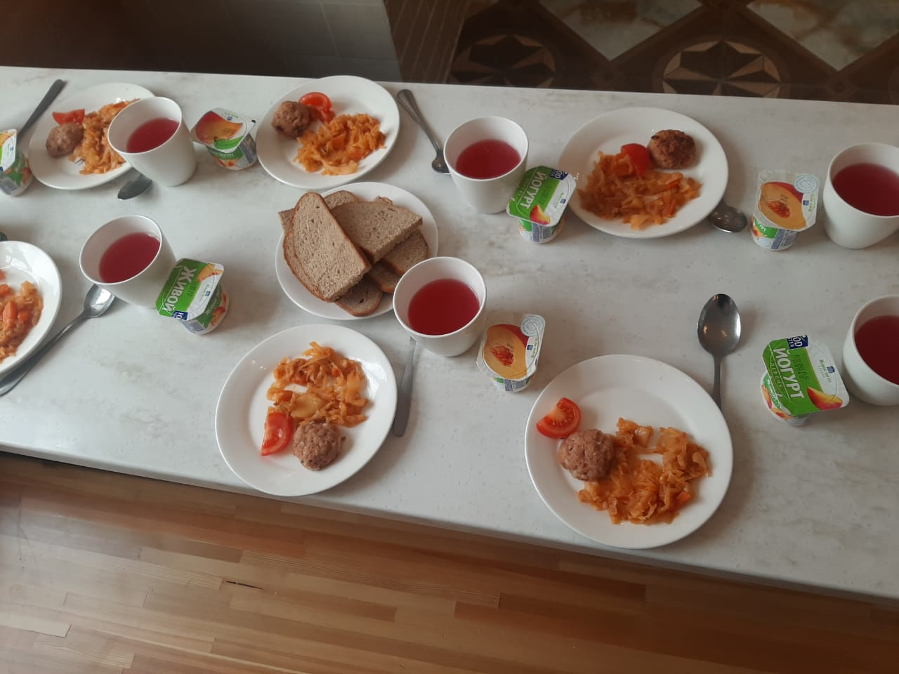 Тегін тамақтануды ұйымдастыруға арналған тағамдар мәзірі. Меню блюд для организации бесплатного питания